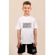 21 | Λευκό/Μαύρο/Μπεζ Παιδικό T-Shirt