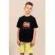 Beach Life | Λευκό/Μαύρο/Μπεζ Παιδικό T-Shirt