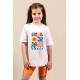Brazil | Λευκό/Μαύρο/Μπεζ Παιδικό T-Shirt