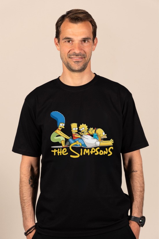 Crazy Family | Λευκό/Μαύρο Ανδρικό T-Shirt
