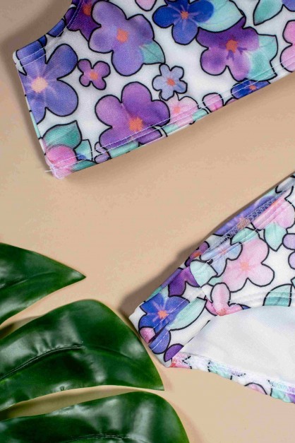 Floral Μπικίνι Παιδικό Μαγιό Floral Μπικίνι Παιδικό Μαγιό
