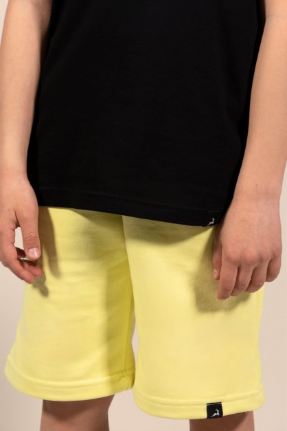 Κίτρινη Φούτερ Παιδική Βερμούδα