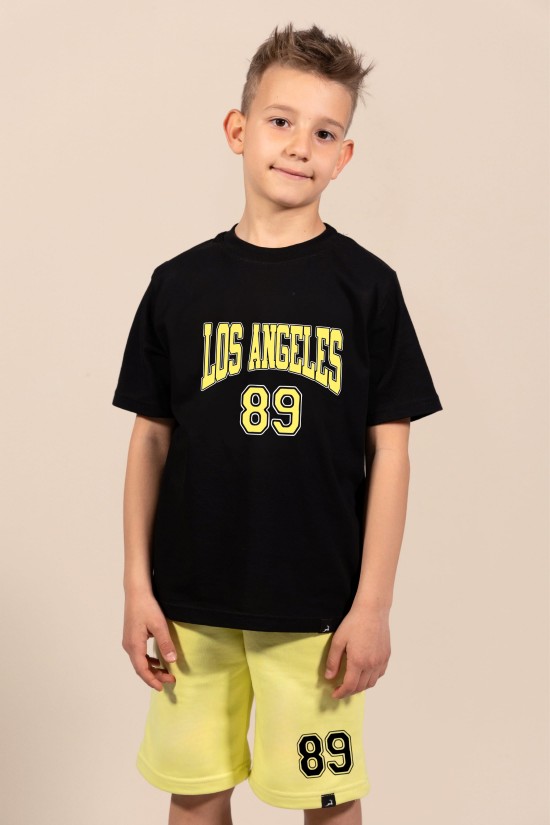 Los Angeles | Μαύρο Παιδικό T-Shirt