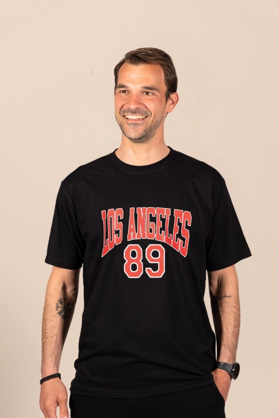 Los Angeles | Λευκό/Μαύρο Ανδρικό T-Shirt