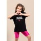 Love Language | Λευκό/Μαύρο/Μπεζ Παιδικό T-Shirt
