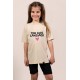 Love Language | Λευκό/Μαύρο/Μπεζ Παιδικό T-Shirt