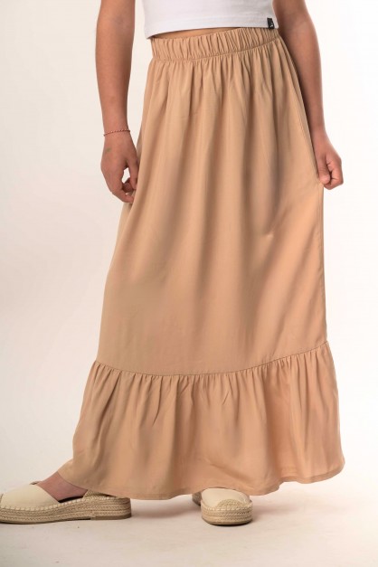 Μπεζ Boho Παιδική Φούστα Μπεζ Boho Παιδική Φούστα