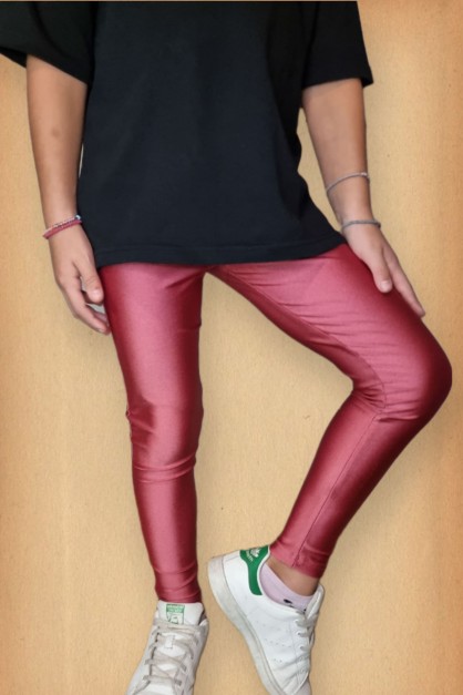 Σάπιο Μήλο Γυαλιστερό Μακρύ Παιδικό Κολάν Σάπιο Μήλο Γυαλιστερό Μακρύ Παιδικό Κολάν