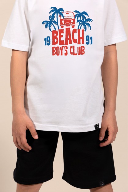 Μαύρη Φούτερ Παιδική Βερμούδα