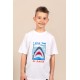 Mi Amigo | Λευκό/Μαύρο/Μπεζ Παιδικό T-Shirt