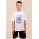 Mi Amigo | Λευκό/Μαύρο/Μπεζ Παιδικό T-Shirt
