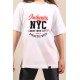 NYC | Λευκό/Μαύρο Παιδικό T-Shirt