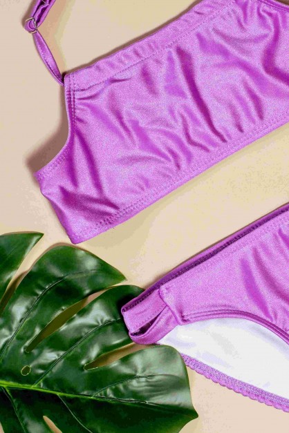 Λιλά Μπικίνι Παιδικό Μαγιό