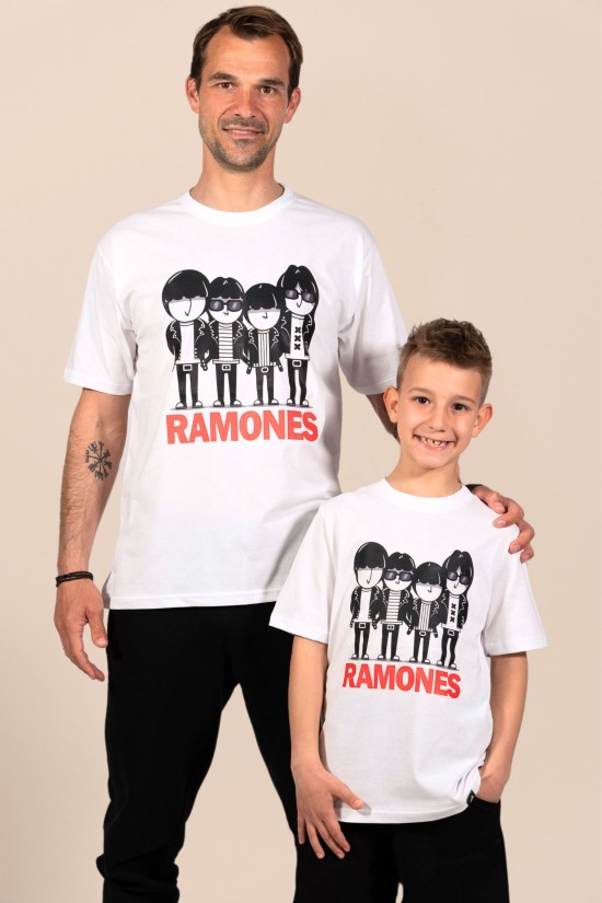 Ramones | Λευκό Ανδρικό T-Shirt