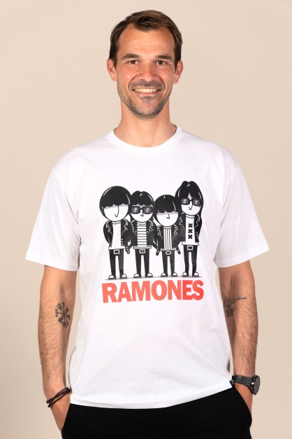 Ramones | Λευκό Ανδρικό T-Shirt Ramones | Λευκό Ανδρικό T-Shirt