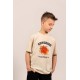 Superior Basketball | Λευκό/Μαύρο/Μπεζ Παιδικό T-Shirt