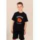 Superior Basketball | Λευκό/Μαύρο/Μπεζ Παιδικό T-Shirt
