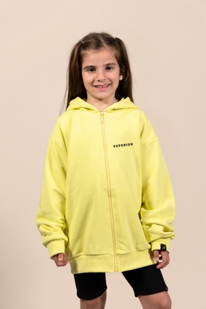 Superior | Μαύρη/Κίτρινη/Βεραμάν Oversized Παιδική Ζακέτα Superior | Μαύρη/Κίτρινη/Βεραμάν Oversized Παιδική Ζακέτα